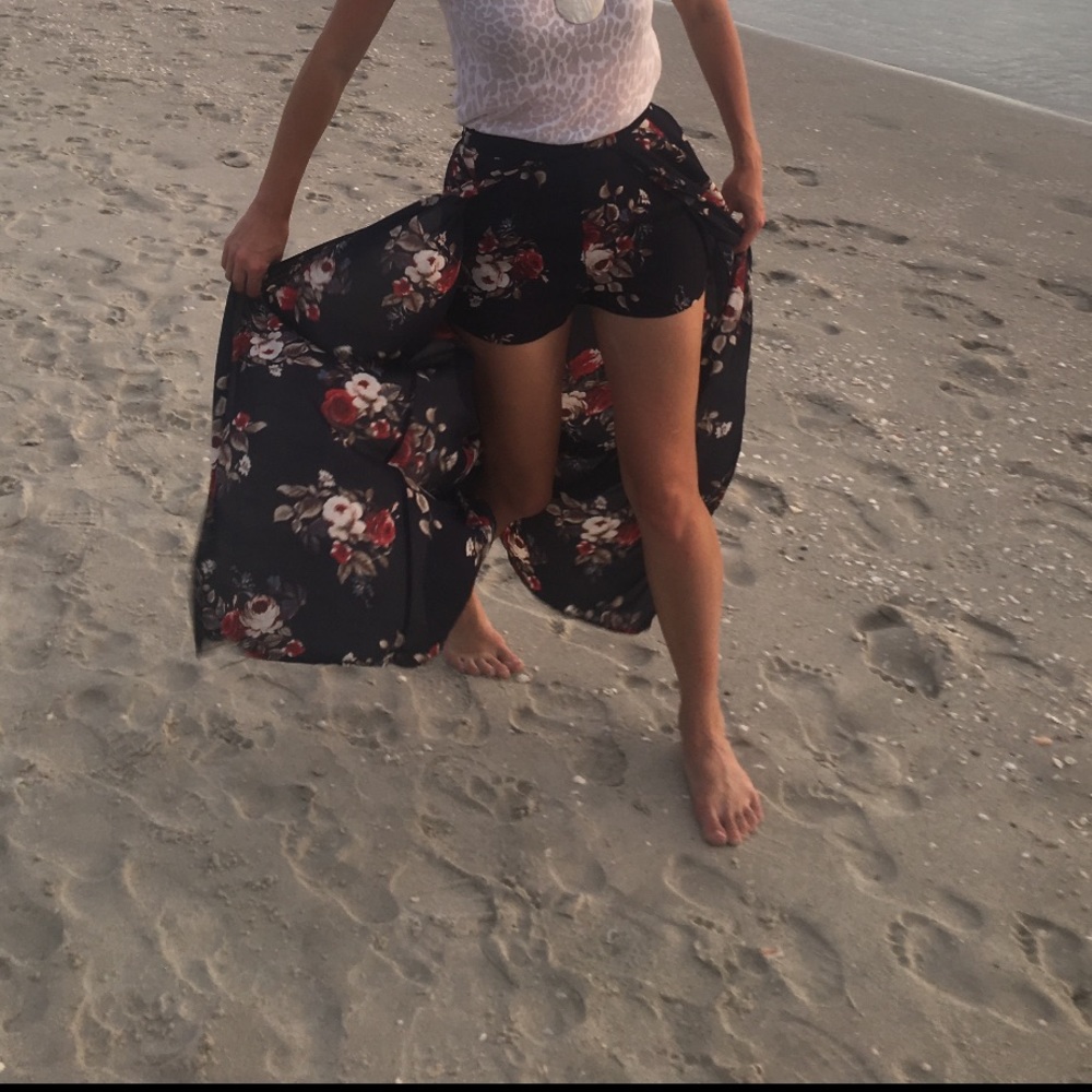 Miami unique Shorts / Maxi skirt